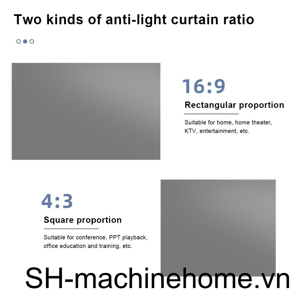 Màn Hình Máy Chiếu 16: 9 / 4: 3 Có Thể Gấp Gọn Tiện Dụng