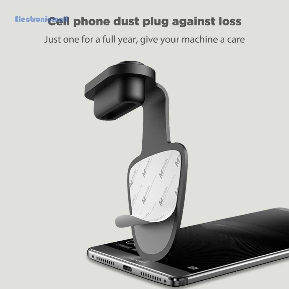 Nút Bịt Cổng Sạc Điện Thoại iPhone IOS C / 8Pin Bằng Silicon Chống Bụi / Lạc Mall01.vn