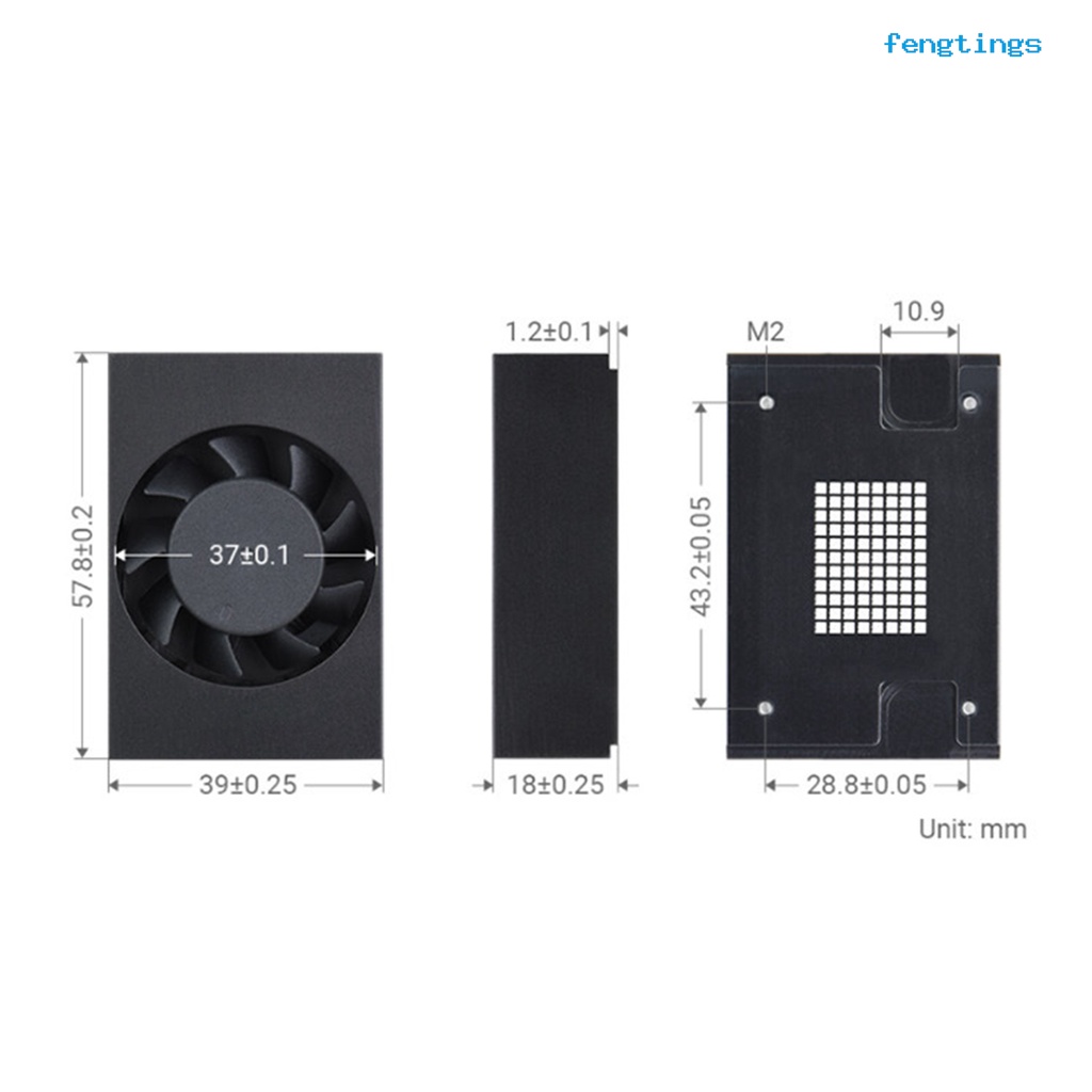 1 Bộ Quạt Tản Nhiệt Bằng Hợp Kim Nhôm Có Thể Điều Chỉnh