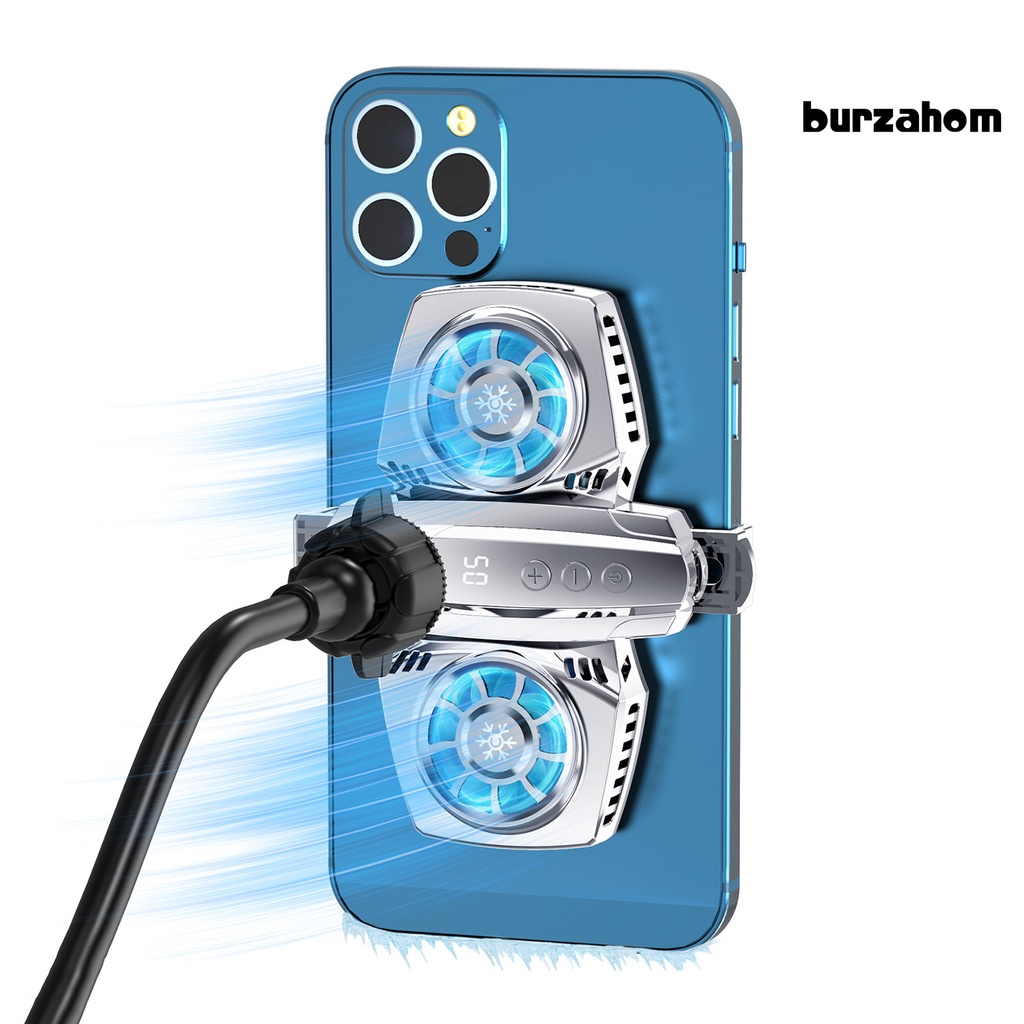 [BR] Kẹp Tản Nhiệt Làm Mát Nhanh K4 Di Động Màn Hình Kỹ Thuật Số Cho Điện Thoại / Máy Tính Bảng / Live Streaming