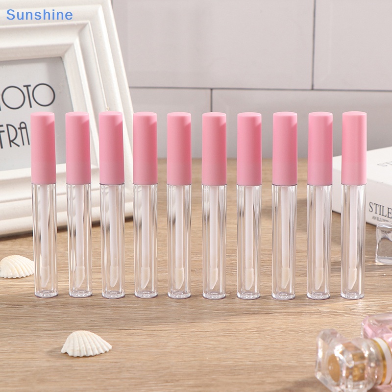 Set 10 Lọ Rỗng Đựng Son Môi Dung Tích 2.5ML Tiện Dụng