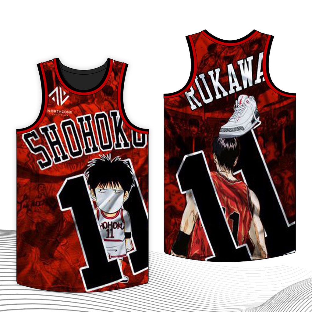Áo Thun Bóng Rổ NBA Jersey Shohoku / Ryonan Jersey Cho Nam