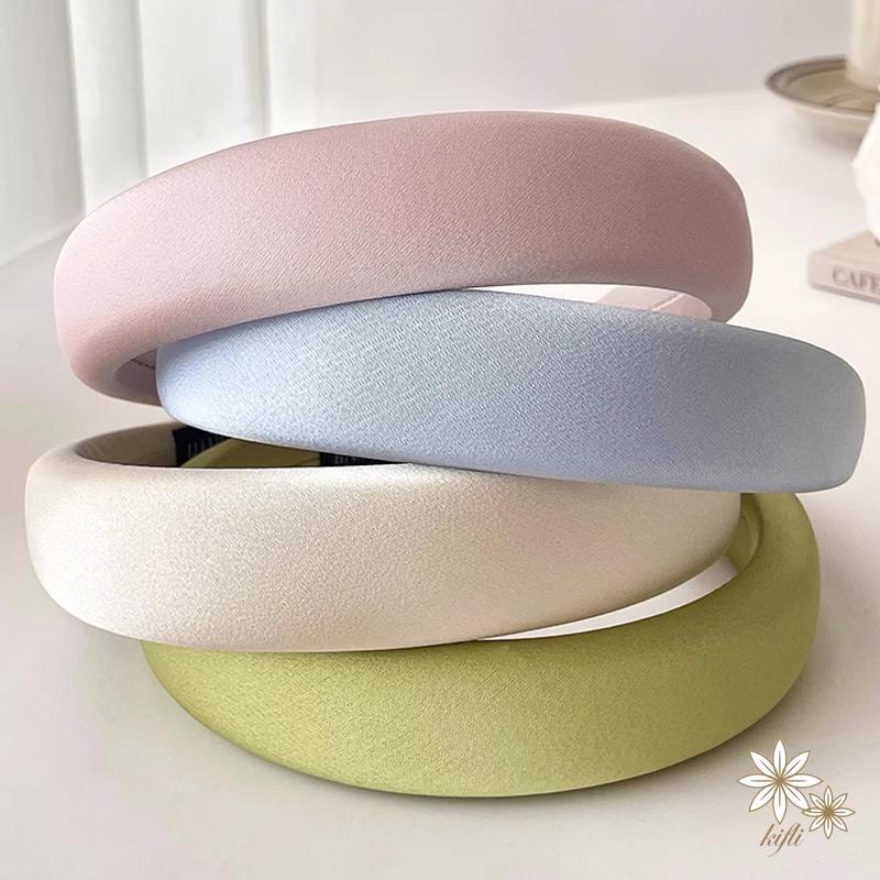 Băng Đô Cài Tóc Bằng Xốp Màu Kẹo Thời Trang Mùa Hè Cho Nữ