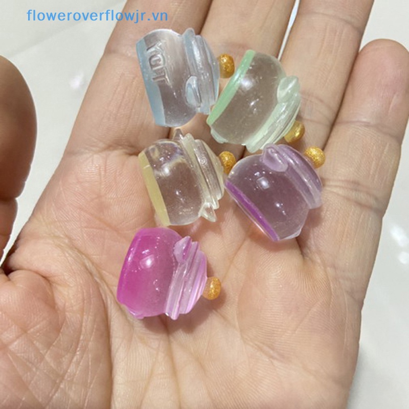 Mô Hình Bình Sữa Mini Bằng Nhựa Phát Quang Độc Đáo