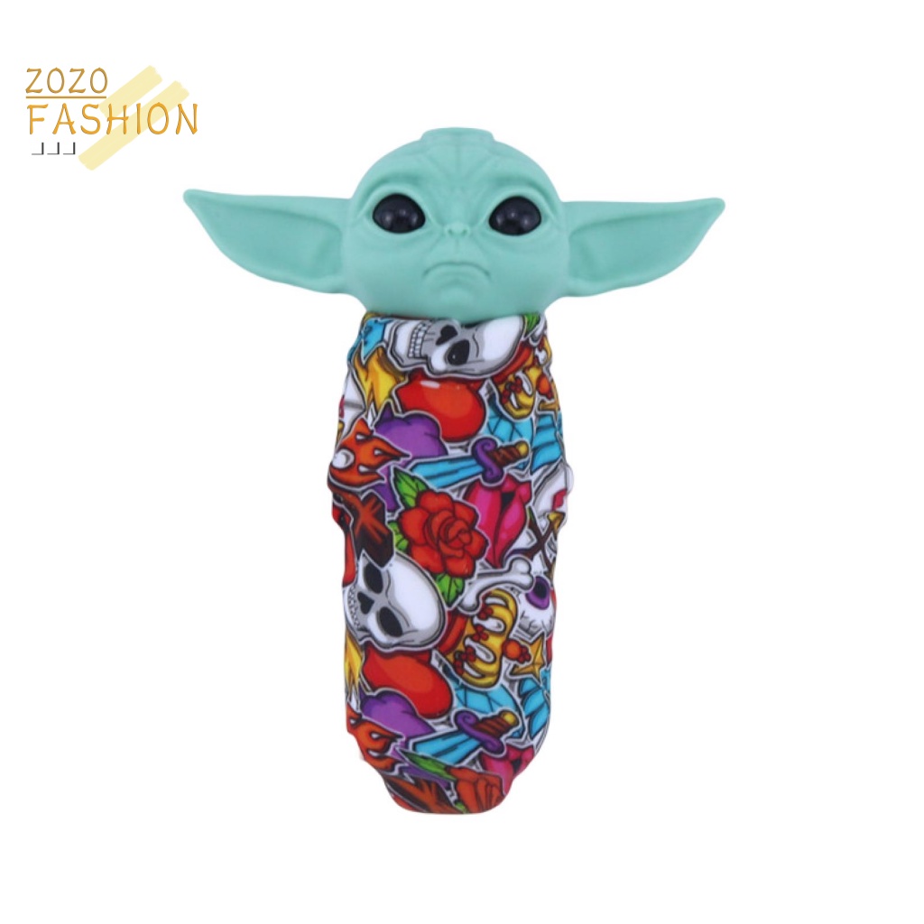 Mô Hình Nhân Vật Người Ngoài Hành Tinh Mandalorian Bằng Silicone