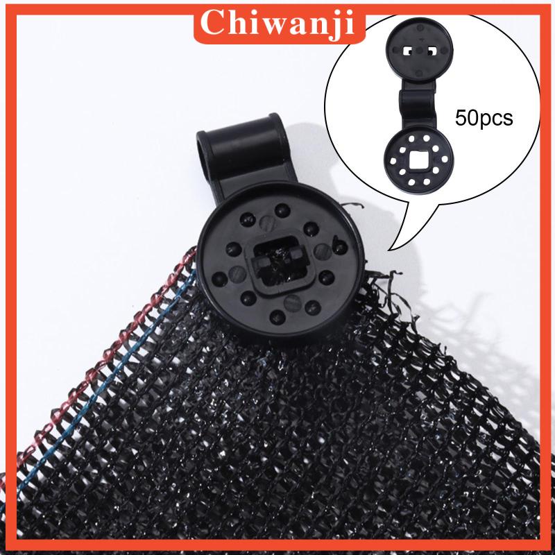 Set 50 Kẹp Lưới Che Nắng Cho Xe Hơi / Nhà Kính