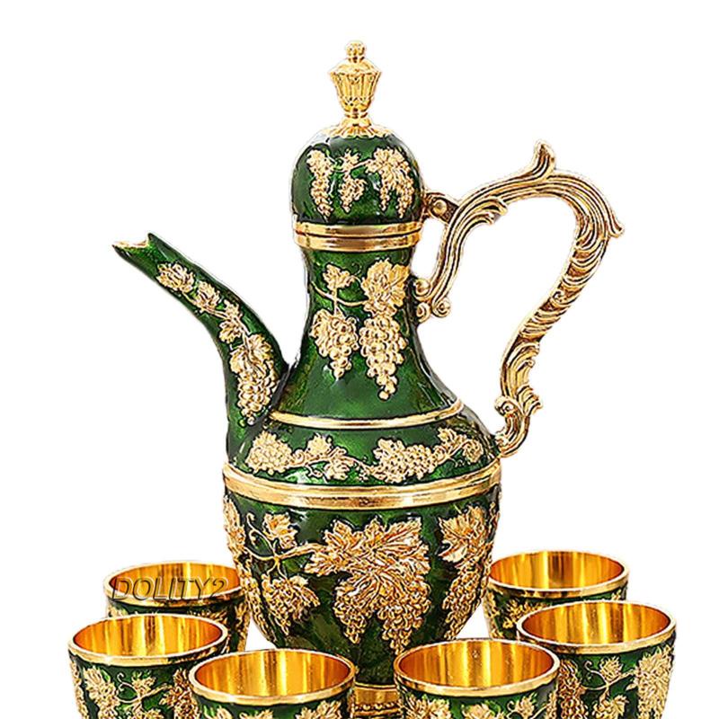 Set 2 Ấm Trà Phong Cách Châu Âu Sang Trọng Cho Tiệc Cưới