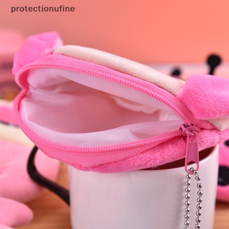 1 Ví Đựng Tiền Xu Hình Trái Dâu Nhồi Bông Đáng Yêu PR3VN