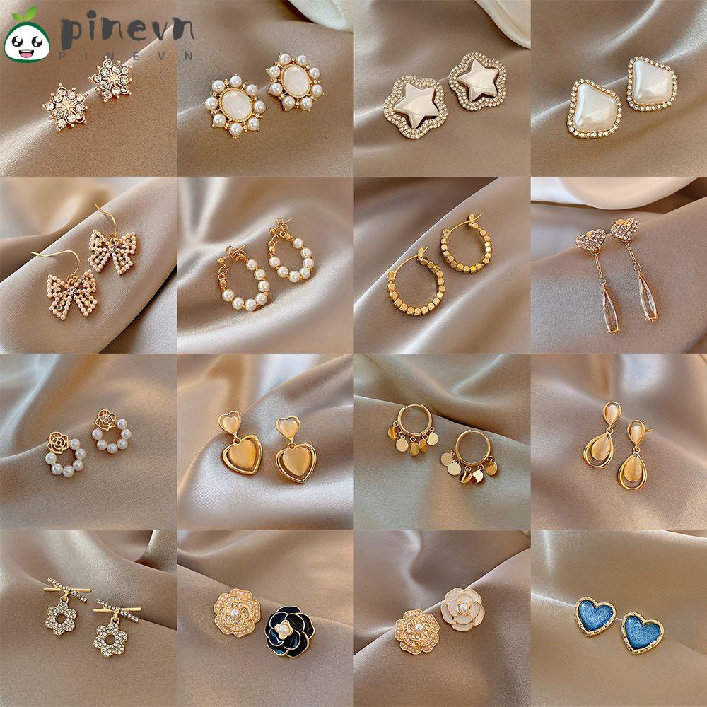 Bông Tai Hình Trái Thông Thời Trang Dành Cho Nữ