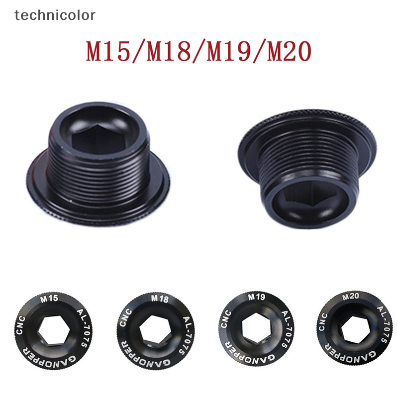Nắp Đậy Trục Khuỷu Bằng Hợp Kim Nhôm M15 - M20 Cho Xe Đạp Leo Núi