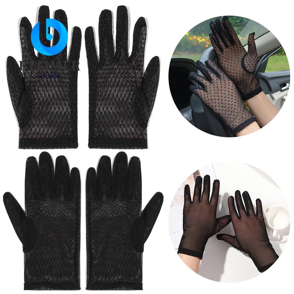 Găng Tay Lưới Ren Chống Nắng Cho Nữ