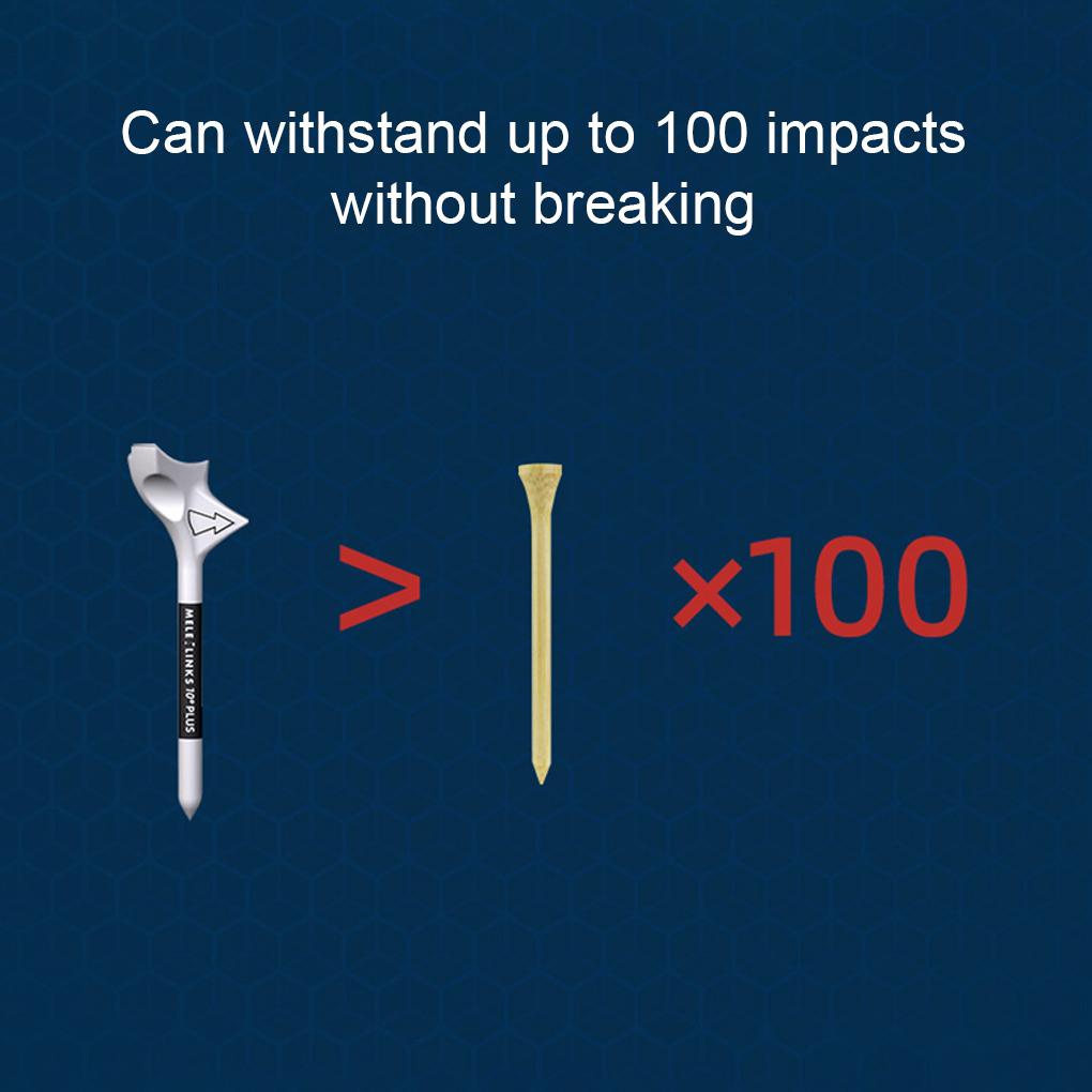 Bộ 10 Phụ Kiện Bền Bỉ 10 Cái° Giá Đỡ Bóng Golf Siêu Nhẹ Tiện Dụng