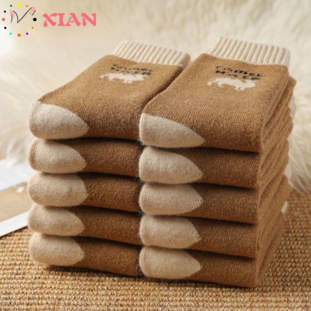 1 Đôi Tất Dày Chất Lượng Cao Thời Trang Mùa Đông Cho Nam