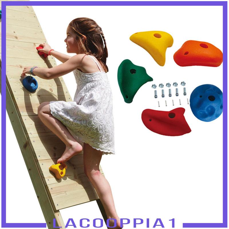[Lacooppia1] 5 Phụ Kiện Giữ Dụng Cụ Leo Núi / Chơi Trong Nhà / Ngoài Trời Nhiều Màu Sắc