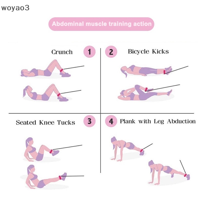 Đai Quấn Cổ Chân woyao3 Có Thể Điều Chỉnh Hỗ Trợ Tập Gym