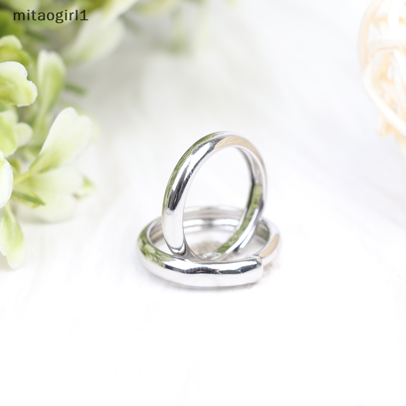 1 Cặp Nhẫn Đính Hôn Đính Kim Cương Pha Lê Có Thể Điều Chỉnh Kích Thước Dành Cho Cặp Đôi Mitaogirl