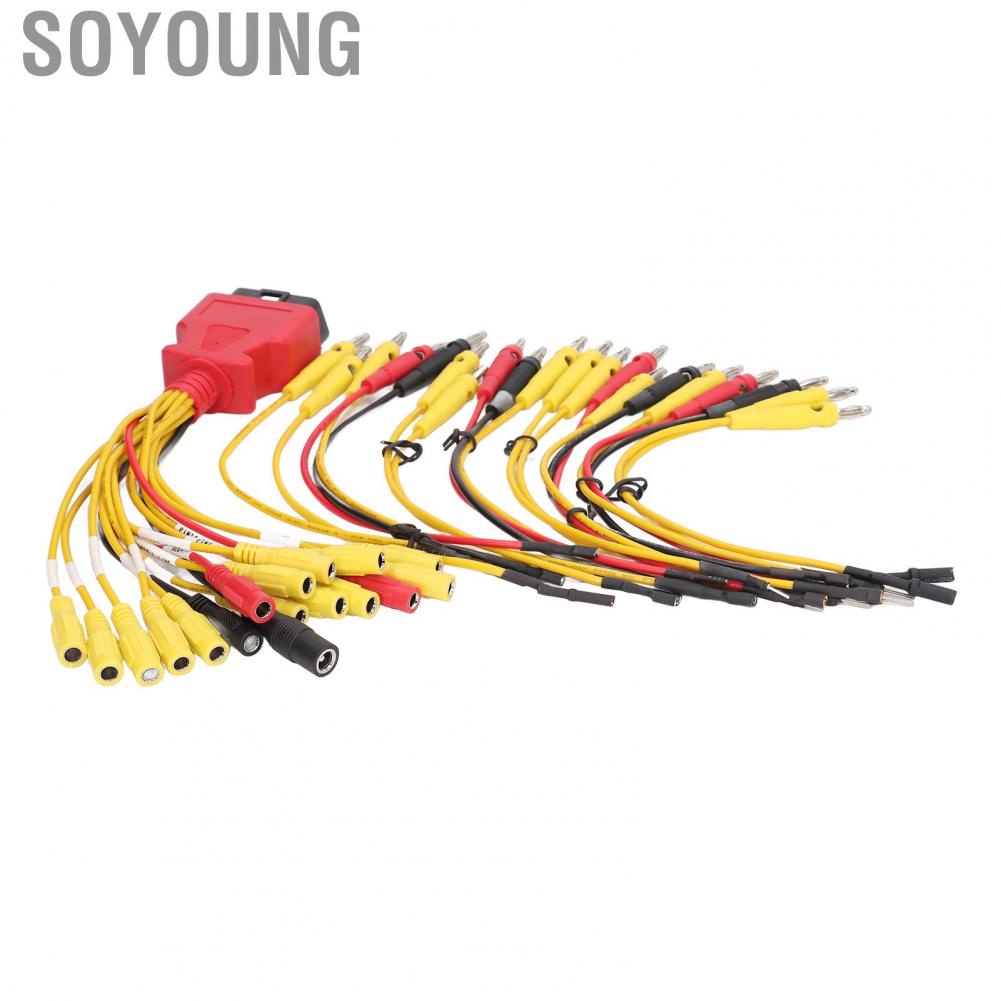 Soyoung OBD2 Diagnostic Cable  Aging Universal High Flexibility Easy Installation Male Connectors Professional for Car