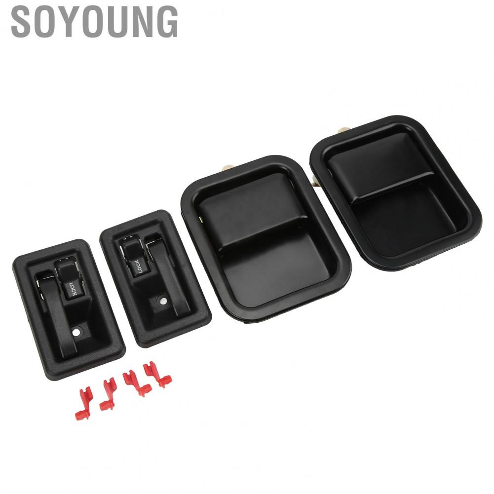 Soyoung Exterior Interior Door Handles CH1352106 Black  Fading  Aluminum Alloy for Car