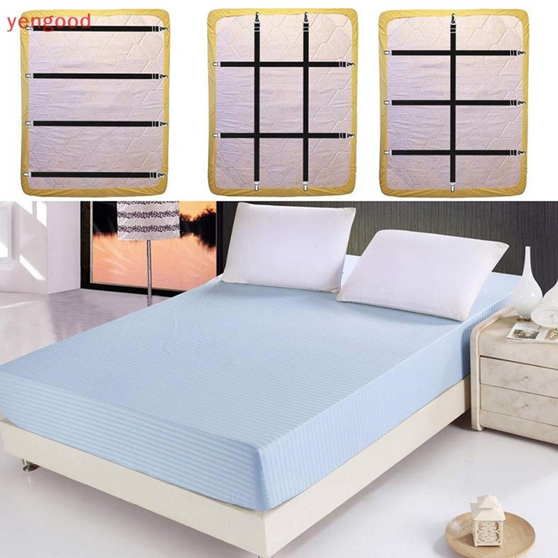 Set 2 Kẹp Cố Định Ga Trải Giường Co Giãn Điều Chỉnh Tùy Ý
