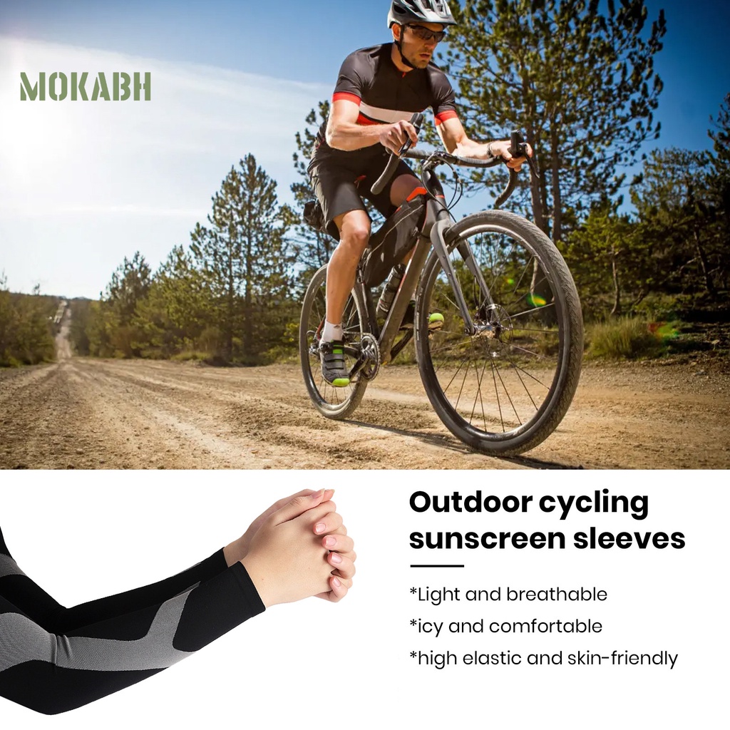 1 Cặp Găng Tay Thể Thao Bằng Vải Lụa Lạnh Mỏng Độ Co Giãn Cao Nhiều Màu Sắc