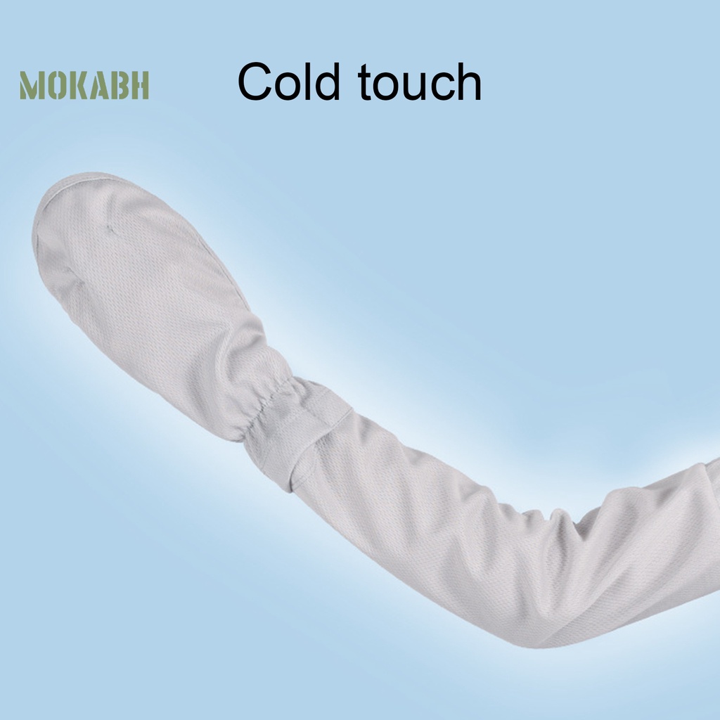 1 Cặp Găng Tay Chống Nắng Siêu Mỏng Dùng Khi Đạp Xe Mùa Hè