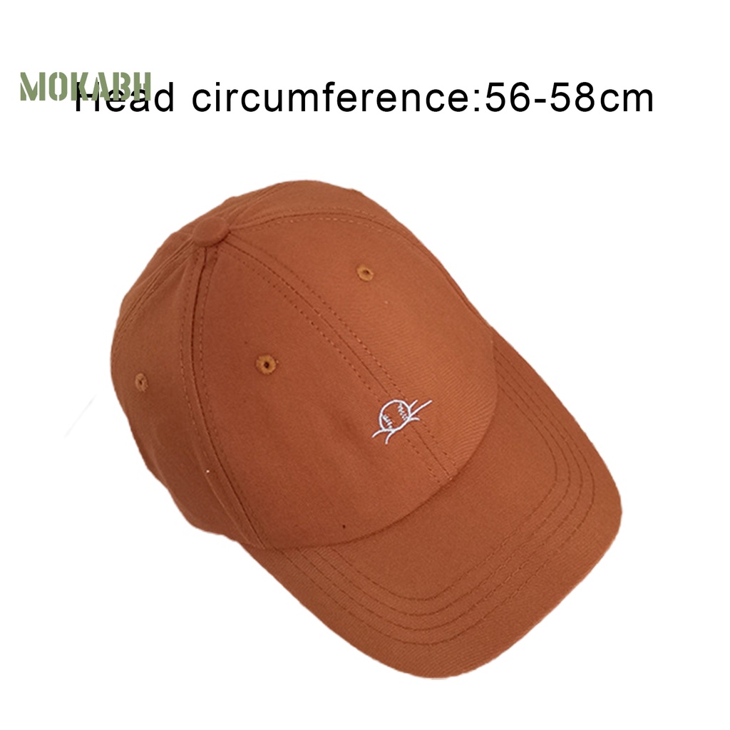 Mũ Lưỡi Trai Cotton Nhiều Màu Sắc Có Dây Đeo Điều Chỉnh Được Dành Cho Nữ