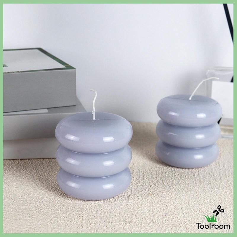 Đế Nến / Xà Phòng Hình Học Bằng Acrylic Độc Đáo DIY