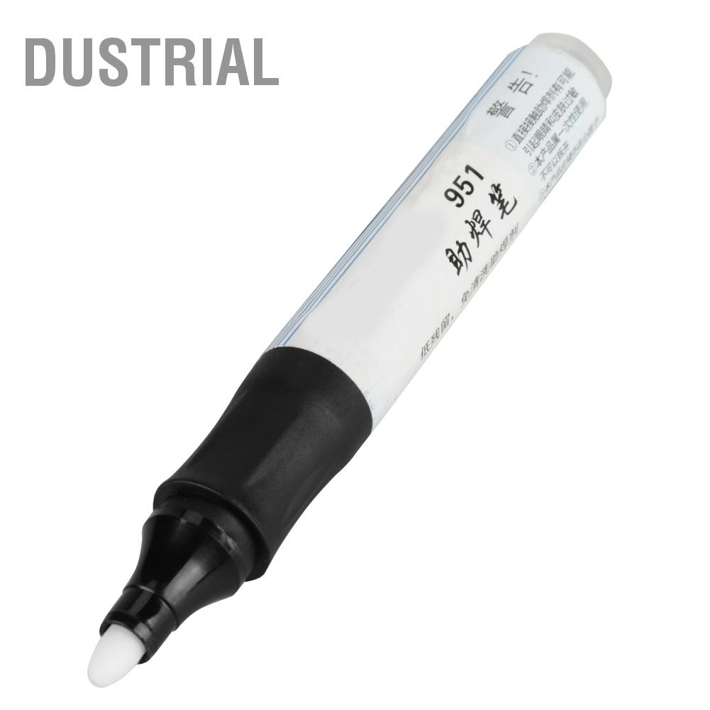 Dustrial 1Pc 13Cm 951 Hàn Nhựa Thông Lượng Bút Chất Rắn Thấp KHÔNG Sạch Cho Tấm Pin Năng Mặt Trời