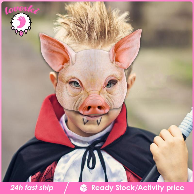 Mặt Nạ Nửa Mặt Hóa Trang Động Vật Cho Người Lớn