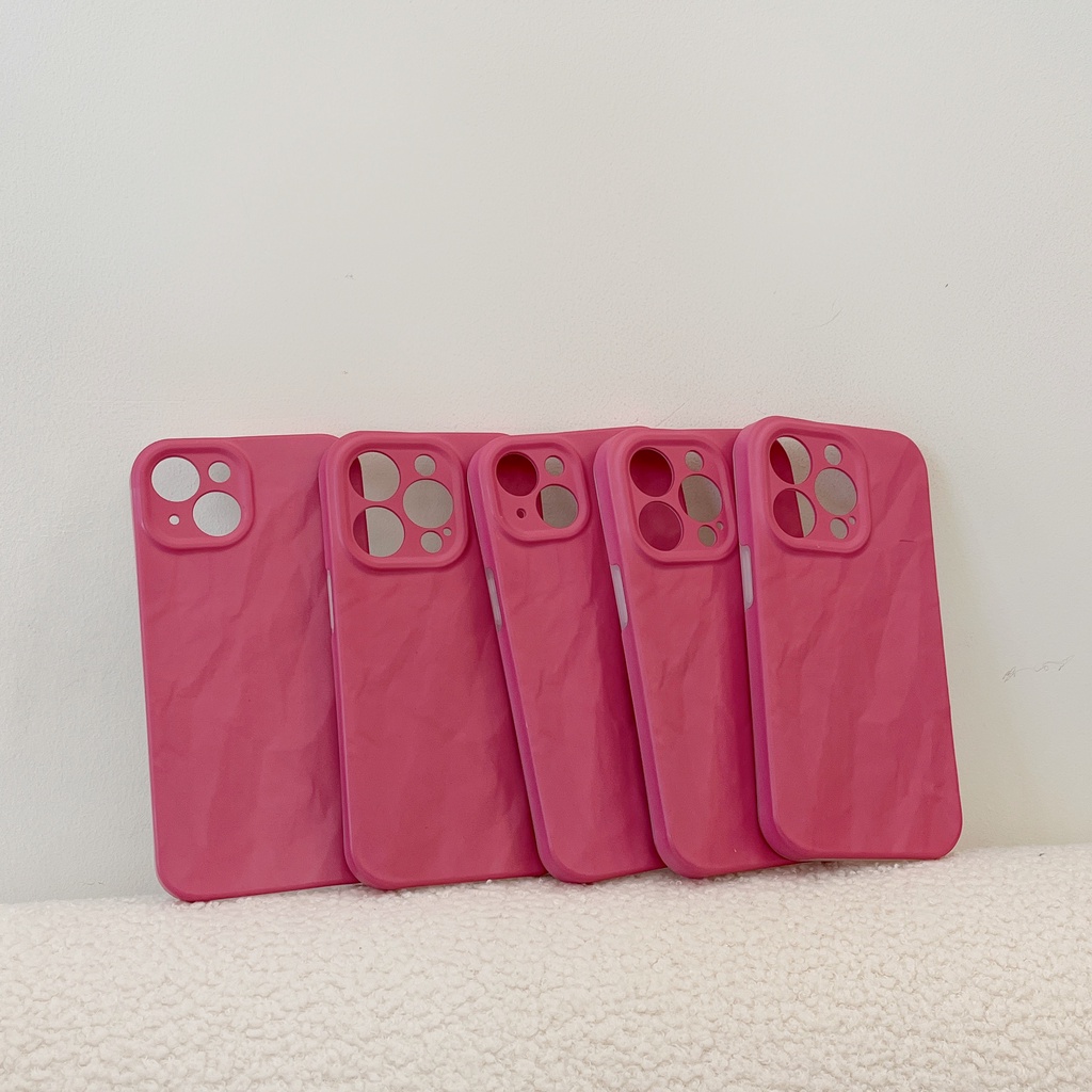 Ốp Điện Thoại Nhựa PC Cứng Chống Sốc Màu Bưởi Đơn Giản Cho iPhone 14 13 12 11 PRO MAX