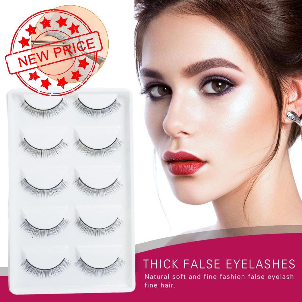 Năm Cặp Lông Mi Giả 8mm C5Y7