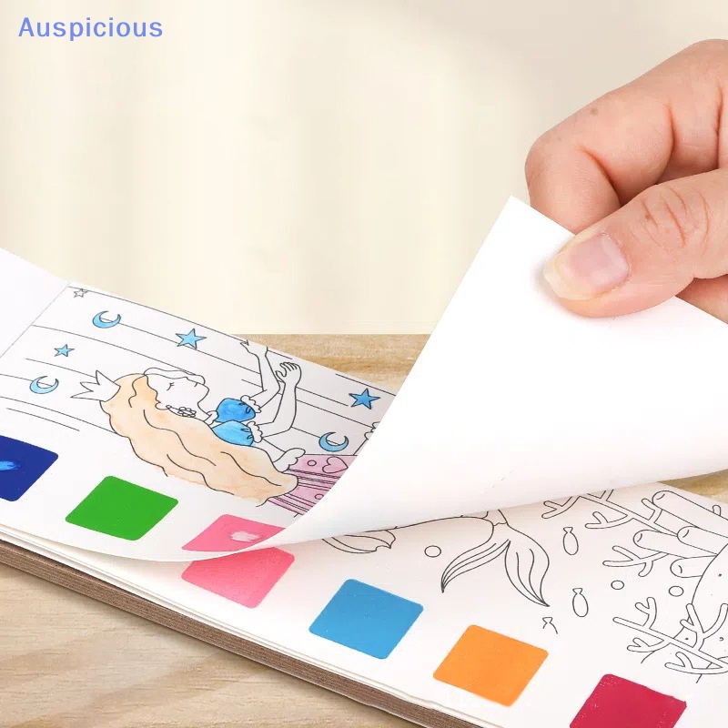 [AuspiciousV] Hình Vẽ Hoạt Hình Anime Kuromi Come with Tô Màu Nước Kawaii