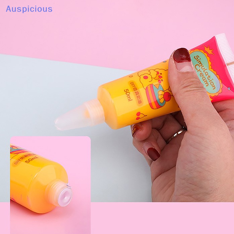 Keo Dán Trang Trí Tóc / Ốp Điện Thoại Hình Cây Kem 50ml DIY