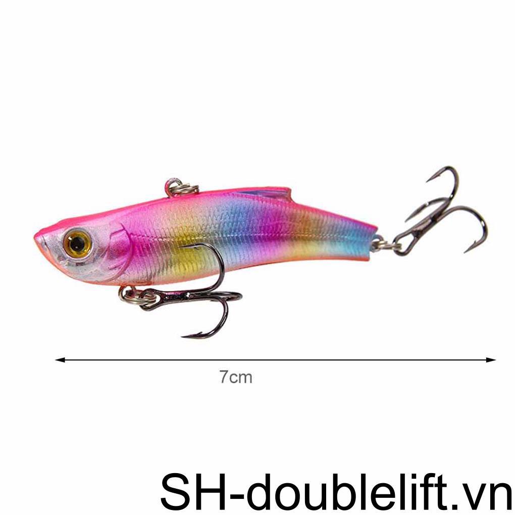 Mồi Câu Cá Giả Bằng ABS Cứng Kèm Móc Có Thể Tái Sử Dụng