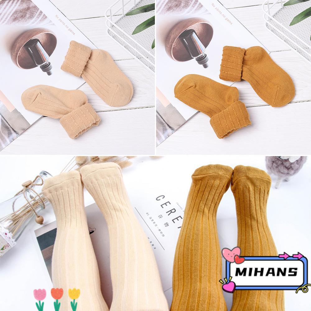 Vớ Cotton Dài Qua Gối Màu Sắc Kẹo Ngọt Dành Cho Trẻ Em