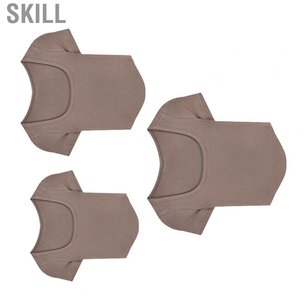 Skill Short Sleeve Tops  Elasticity Comfortable Casual T Shirt Erogenous for Daily Life