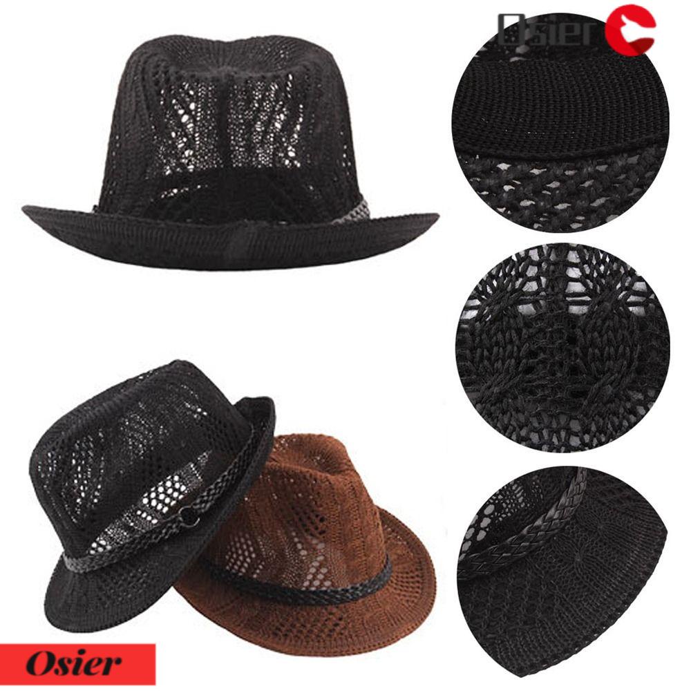 OSIER1 Mũ Tai Bèo Chống Nắng Thoáng Khí Thời Trang Mùa Hè