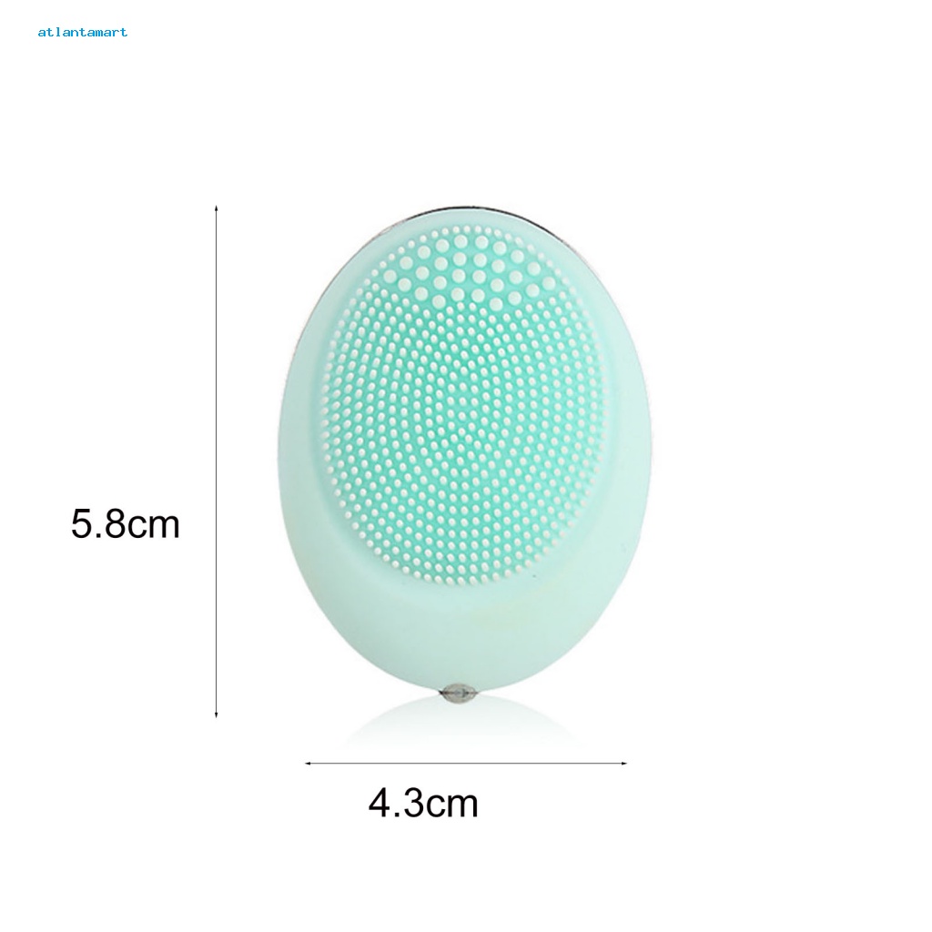 Túi Đựng Đồ Dùng Cao Cấp Tiện Dụng| Cọ Rửa Mặt Bằng Silicone Tần Số Rung Cao Loại Bỏ Mụn Đầu Đen Trọng Lượng Nhẹ Thoải Mái