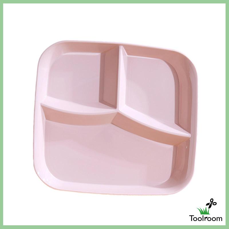 Khay Đựng Thức Ăn 3 Ngăn Tiện Dụng Cho Nhà Hàng / Nhà Bếp