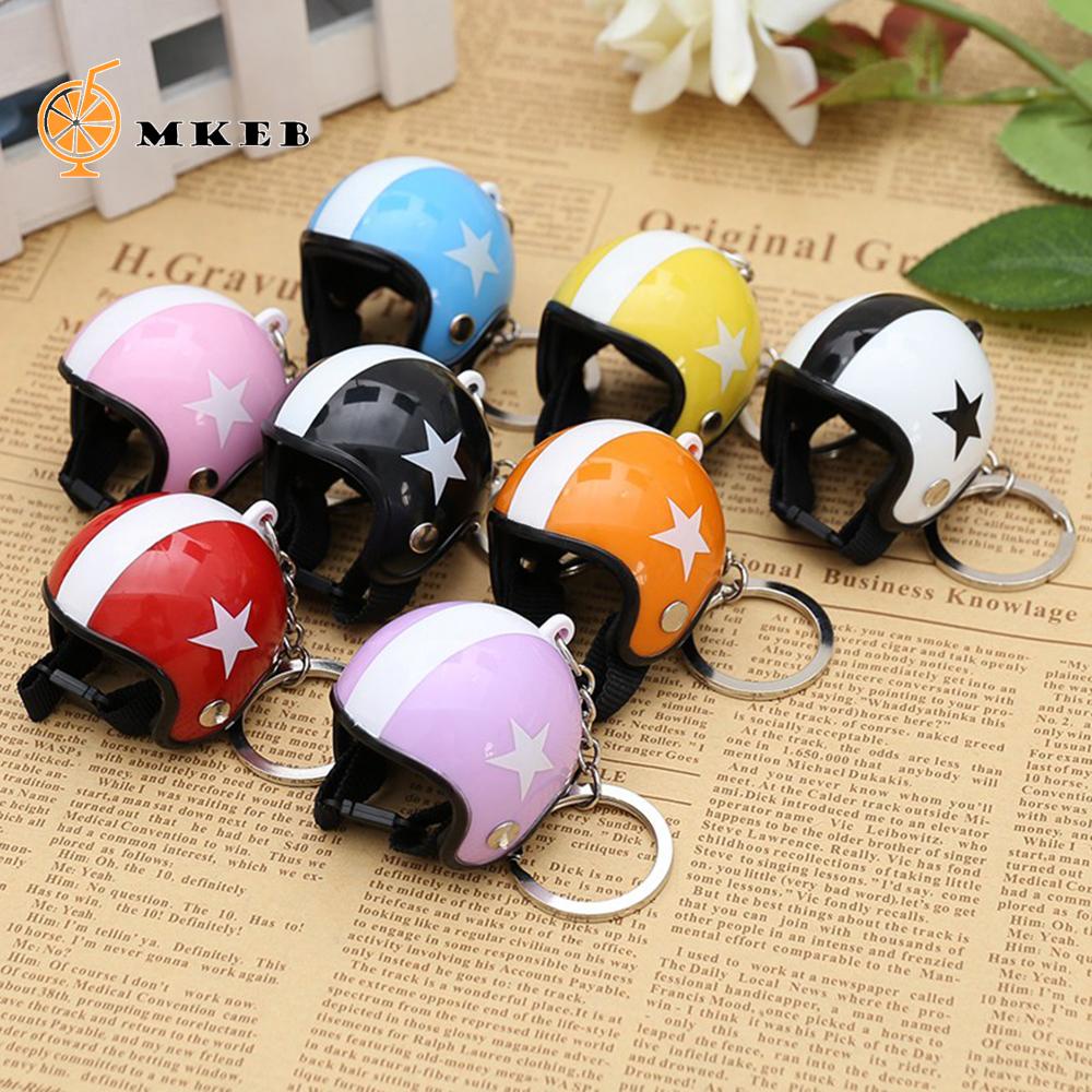 Móc Chìa Khóa Hình Nón Bảo Hiểm Nhiều Màu Thời Trang