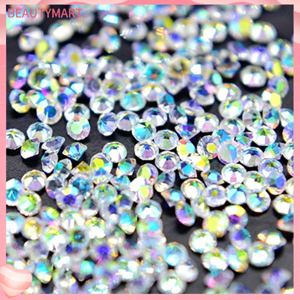 Hộp 300 Hạt Kim Cương Giả Mini Trang Trí Móng Tay Sáng Tạo