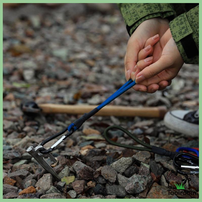 Dây Bungee Kèm Móc Khóa Carabiner Chuyên Dụng Cho Tarpaulin Tarps