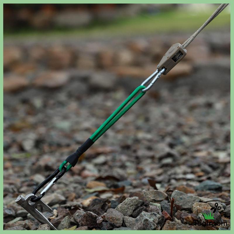 Dây Bungee Kèm Móc Khóa Carabiner Chuyên Dụng Cho Tarpaulin Tarps