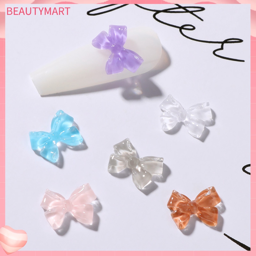 Bộ 50 Phụ Kiện Trang Trí Móng Tay 3D Lấp Lánh Dành Cho Nữ