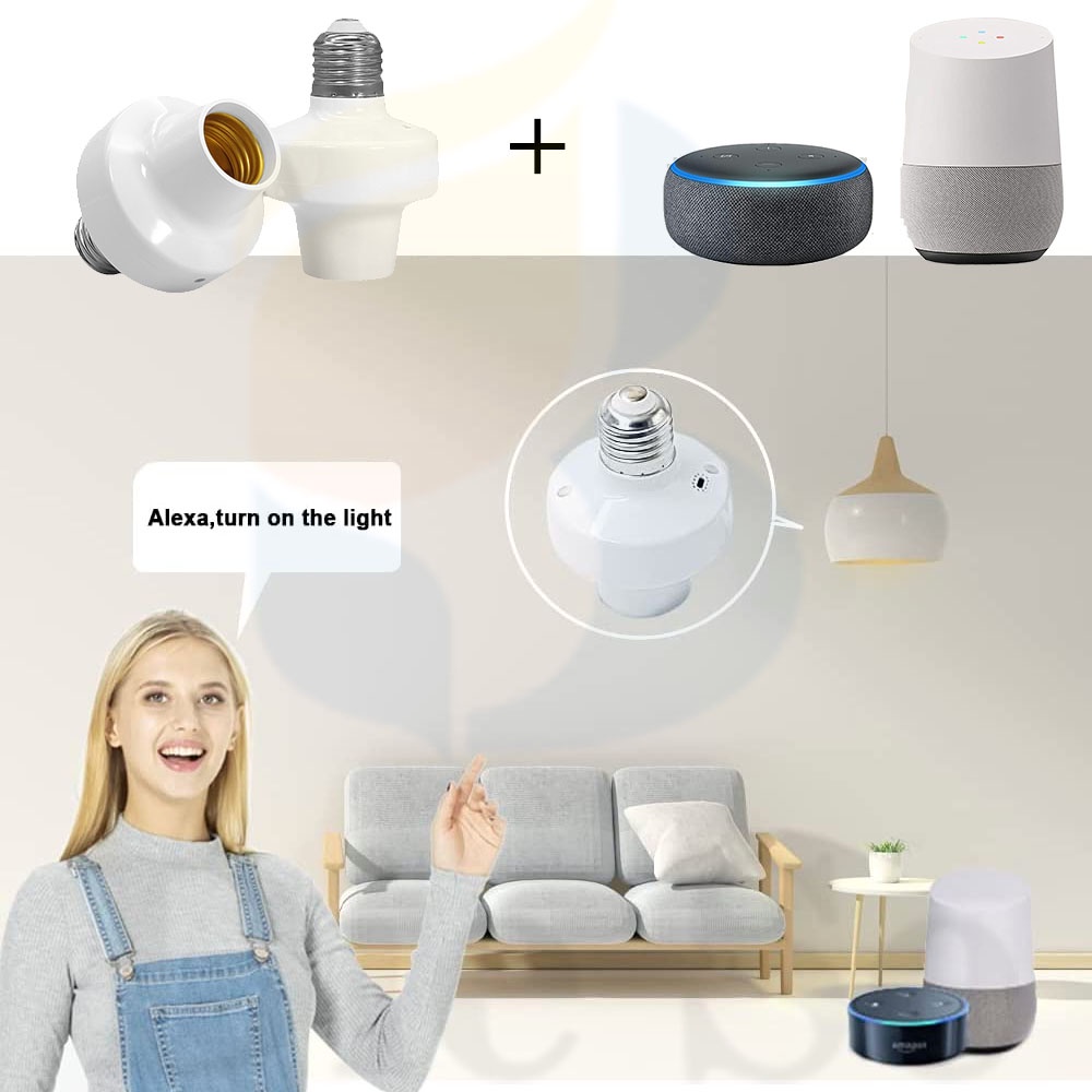 Đuôi Đèn EWelink WiFi Thông Minh Điều Khiển Từ Xa E27 110V 220V