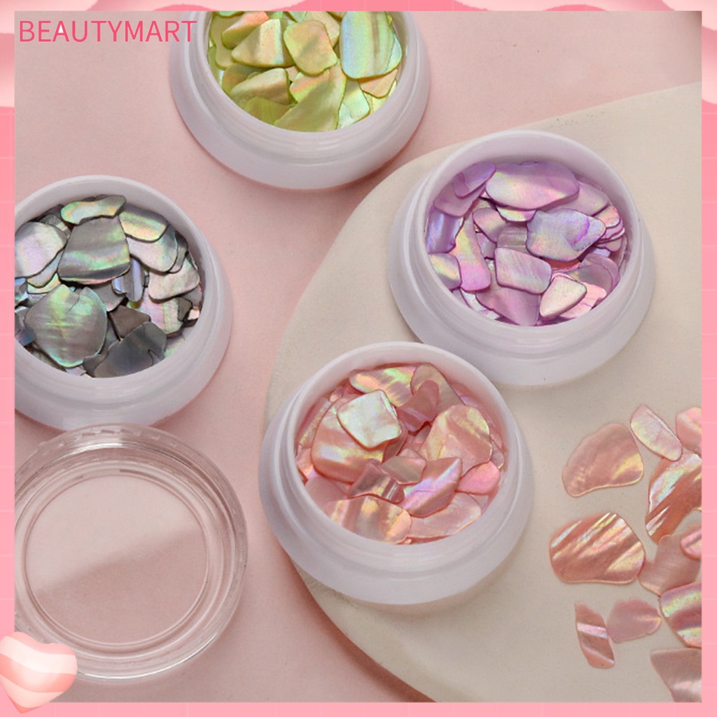 1 Hộp Vỏ Sò Siêu Mỏng Màu Kẹo Trang Trí Móng Tay Không Phai Cho Nữ