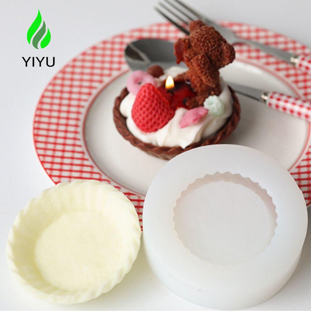 YIYU Khuôn Silicone Làm Nến Thơm Không Mùi 1 Cái