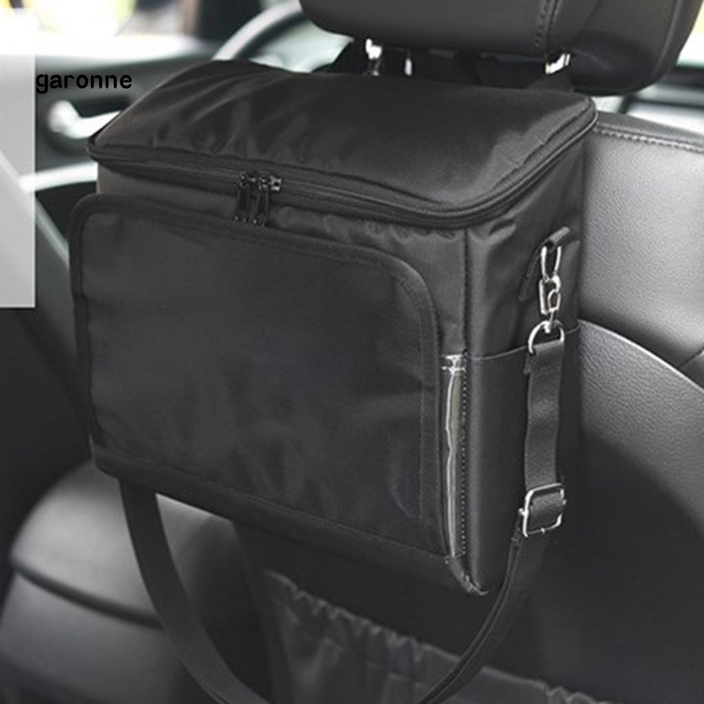 Túi Đựng Đồ Bằng Vải Oxford Cách Nhiệt Đa Năng Có Khóa Kéo Cho Xe Hơi