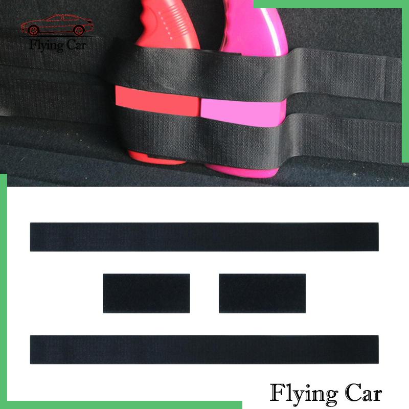 Set 4 Dây Đai Bình Chữa Cháy Màu Đen Có Thể Điều Chỉnh Cho Xe Hơi SUV Lzdjfmy2