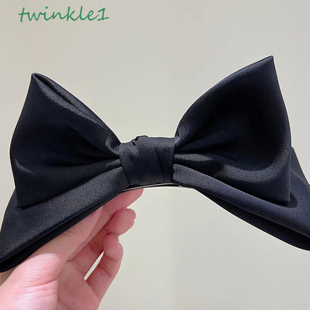 Kẹp Tóc Hình Nơ Cỡ Lớn Phong Cách Retro Thời Trang Mùa Hè Cho Nữ